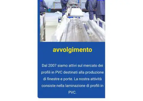 Sistemi di profili in PVC Avvolgere barre in PVC Profili PVC 6 m per porte e finestre - 5/9