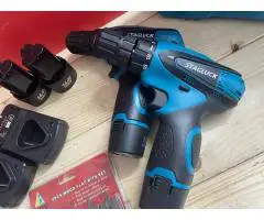 KIT VALIGETTA AVVITATORE + TRAPANO SENZA FILI A BATTERIA