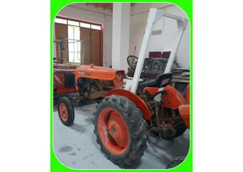 Trattore Agricolo Fiat 211 R con Arco di Protezione. - 8/10