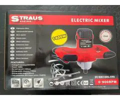 TRAPANO MISCELATORE MESCOLATORE CON FRUSTA PER COLLA E MALTA 1400W ST/EM