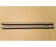 2 inserti croce PZ2 grigi Makita lunghezza 140 mm
