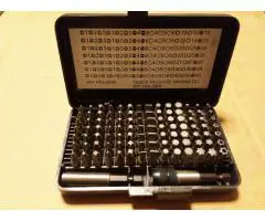 set 100 pezzi Hitachi per avvitatore inserti Hex, PH, PZ, Torx, Torx Secure
