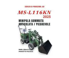 MINI PALA GOMMATA ARTICOLATA PIEGHEVOLE MS-L116KN