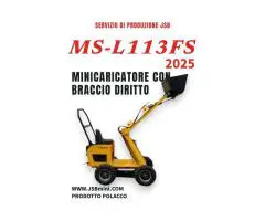 MINI PALA GOMMATA CON BRACCIO DRITTO MS-L113FS