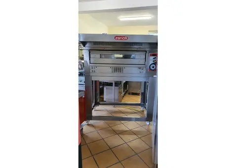 FORNO pizza GAS METANO ZANOLLI CITIZEN 6 PIZZE - 1/9