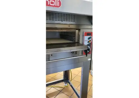 FORNO pizza GAS METANO ZANOLLI CITIZEN 6 PIZZE - 6/9