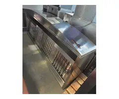 CAPPA ASPIRANTE in acciaio inox USATA curva
