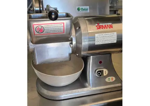 TRITACARNE BOCCA 12 GRATTUGIA COMBINATO INOX usato - 1/5