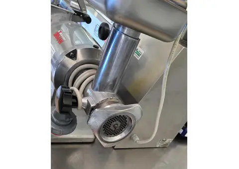 TRITACARNE BOCCA 12 GRATTUGIA COMBINATO INOX usato - 5/5
