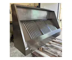 CAPPA ASPIRANTE INOX CON MOTORE cm160x95x45h USATA