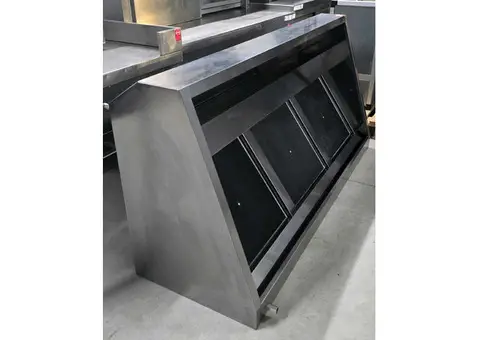 CAPPA ASPIRANTE CON MOTORE a bordo cm. 180x90x60h - 3/3
