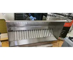 CAPPA INOX (SENZA MOTORE) CM. 170X90X40H USATA