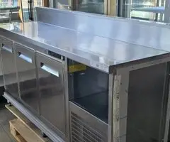 RETROBANCO REFRIGERATO inox 200 cm FRIGOMECCANICA