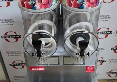 GRANITORE 2 vasche da 5+5 litri UGOLINI usato - 1/5
