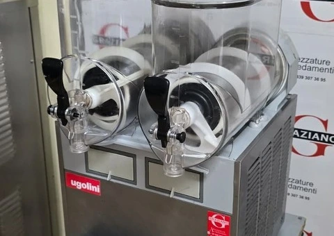 GRANITORE 2 vasche da 5+5 litri UGOLINI usato - 4/5